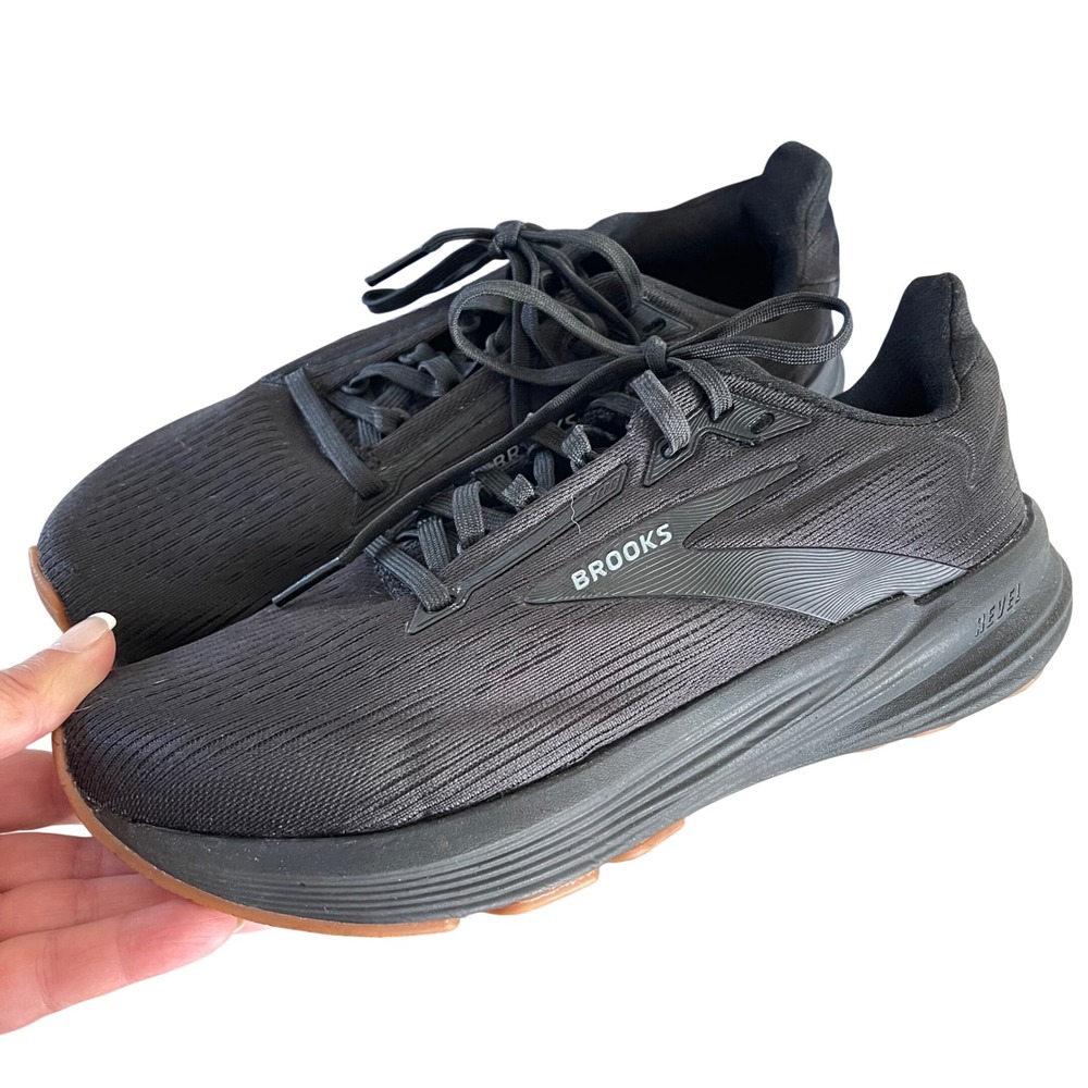 Brooks Revel 8 Running Shoes Womens 7 Black Neutral Sneakers 1204561B072